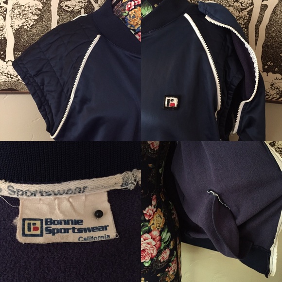 Vintage Bonnie Sportswear Track Jacket / Vest - Picture 8 of 8
